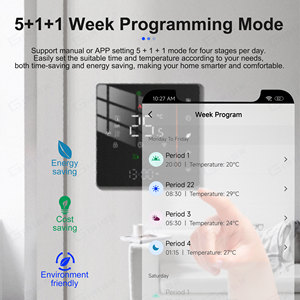 Girier tuya ZigBee thông minh nhiệt điện/sưởi ấm nước/gas nước nồi hơi điều khiển nhiệt độ - Product Image 3