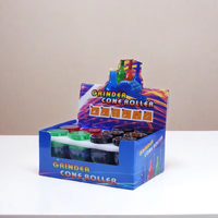 CANNA – Nouvelle boîte à herbes et cigarettes en zinc et plastique avec logo personnalisé, design moderne, fonction de rangement, accessoires pour fumeurs