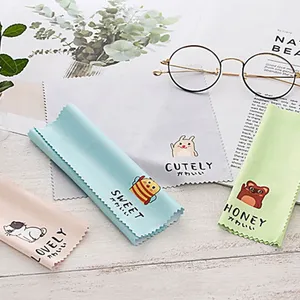 Lens Clothes Eyeglasses Cleaning Cloth Microfiber Phone Screen Cleaner Sunglasses Camera Duster Wipes Eyewear Accessories