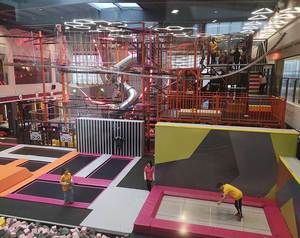 Équipement d'aventure personnalisé : Montagnes russes aériennes et <span class=keywords><strong>tyrolienne</strong></span> pour parc d'attractions - Product Image 4
