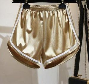 Shorts en soie pour femmes, vêtements d'été, Slim, Fitness, tendance, taille élastique, Streetwear, nouvelle collection 2020 - Product Image 5