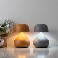 Lampe de table champignon sans fil rechargeable CCT minimaliste pour créer une ambiance conviviale à la maison ou au bureau