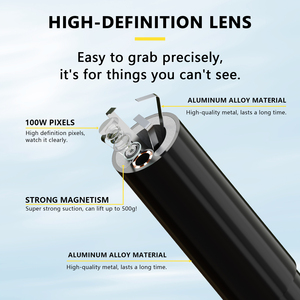 กล้องเอนโดสโคปขนาดเล็กพร้อมไฟ LED สำหรับขุดลอกท่อระบายน้ำเซ็นเซอร์ CMOS - Product Image 2