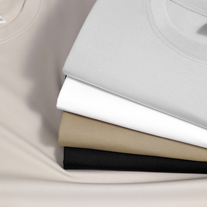 Camiseta de Algodón y Elastano con Logotipo Personalizado al por Mayor OEM/ODM para Hombre, Camiseta Unisex Lisa para Hombre, Camisetas Lisas para Hombre con Impresión de Logotipo - Product Image 1