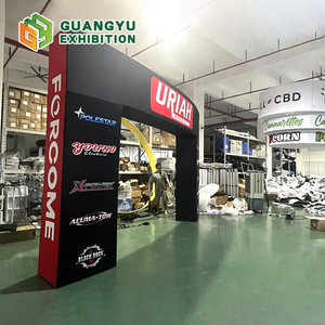 Biểu tượng tùy chỉnh in vải khổng lồ vòm bắt đầu và kết thúc dòng cho Marathon đua thể thao sự kiện nhôm lối vào vòm hiển thị đứng - Product Image 5