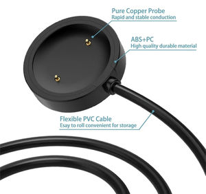 แท่นชาร์จและสาย USB ใช้ได้กับ <span class=keywords><strong>X1</strong></span> <span class=keywords><strong>mibro</strong></span>/สี <span class=keywords><strong>mibro</strong></span>/<span class=keywords><strong>mibro</strong></span> Lite Smart <span class=keywords><strong>Watch</strong></span> อะไหล่สายชาร์จ1เมตร - Product Image 6