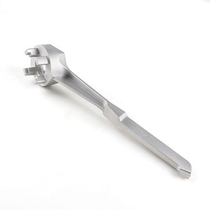 Llave para bidones de aleación de aluminio con apertura hexagonal de un solo extremo, herramienta de grado industrial para la eliminación de tapas de bidones de aceite - Product Image 2