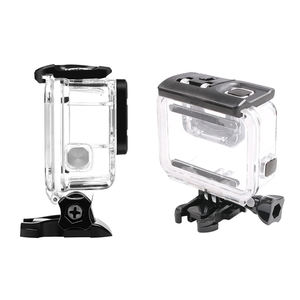 Boîtier étanche pour <span class=keywords><strong>GoPro</strong></span> Hero <span class=keywords><strong>7</strong></span> boîtier de protection de plongée sous-marine pour Go Pro <span class=keywords><strong>7</strong></span> Hero Sliver / White - Product Image 1