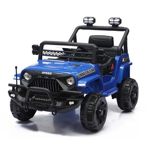 最新款12V强力电机大空间儿童电动四轮遥控玩具车 - Product Image 2