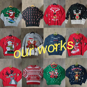 Vente en gros 2023 Pull <span class=keywords><strong>de</strong></span> <span class=keywords><strong>Noël</strong></span> moche personnalisé Pull en tricot vintage Ugly Cachemire <span class=keywords><strong>Tenue</strong></span> <span class=keywords><strong>de</strong></span> <span class=keywords><strong>Noël</strong></span> Chandails tricotés pour femmes - Product Image 3