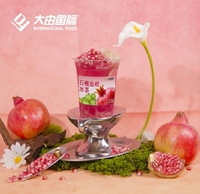 Dayou Brand Bouteille de 1.1kg Boisson de jus de grenade naturelle certifiée halal Aliments sains Concentré d'ingrédients de thé à bulles