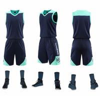 Tenue de basketball BD5 pour homme adulte, ensemble sportif en polyester avec impression par transfert thermique, antibactérien, taille élastique, personnalisable pour étudiant