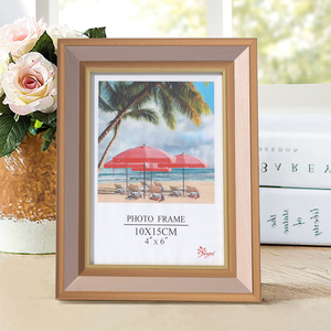 Hot bán hiện đại 10*15cm hình vuông khung nhựa và kim loại sơn trang trí khung - Product Image 2