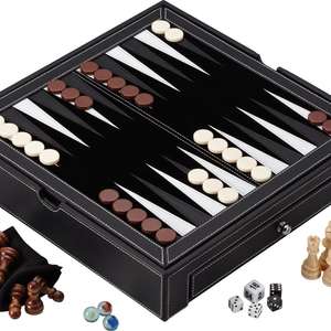 SHBC-tablero de <span class=keywords><strong>ajedrez</strong></span> de viaje de cuero personalizado, juego de mesa de cuero de lujo, juegos de viaje - Product Image 1