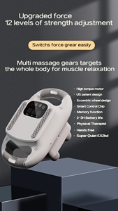 Pistola de masaje de tejido profundo, pistola muscular de percusión, mini masaje eléctrico de mano para aliviar el dolor de cuello - Product Image 3