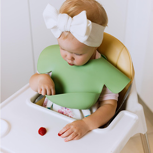 Es-Pro ODM/OEM Baberos de Silicona Libres de BPA con Diseño de Elefante, Baberos de Alimentación Impermeables, Suaves y Ajustables para Bebés y Niños Pequeños - Product Image 2