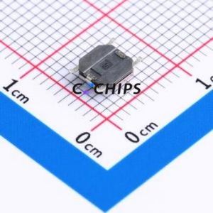 TS5220A 250gf 025 Tactile <b>Switch</b> SMD-4P,5.2x5.2mm <b>Switch</b> Single Pole Single Throw Round Button 2.5N Vertical Mount - Product Image 2