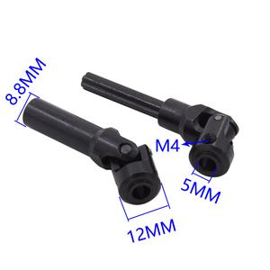 Kim loại nội bộ spline ổ trục phổ Doanh driveshaft cho 1/10 RC Crawler trx4 SCX10 Đấu sĩ tf2 <span class=keywords><strong>D90</strong></span> yk4082 104311 - Product Image 4