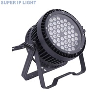 Projecteur LED Par 54x3W RGBW IP65 étanche DMX512 pour scène, DJ, mariage, fête, club