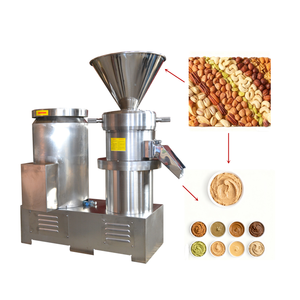 Machine de fabrication de sésame Tahini haute capacité Prix Machine de fabrication de moulin à cacahuètes colloïdales Machine de fabrication de beurre de noix d'arachide d'amande et de sésame - Product Image 1