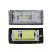 Ailead Hot Selling Lampe de voiture étanche IP67 #18 SMD LED Lampe de plaque d'immatriculation pour BMW E46 4D Sedan/5D Touring 98-05