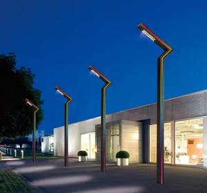 Luces LED Park Villa IP65 Montaje en CA Paisaje Aluminio Poste alto 30W-80W Lámpara de calle LED Luces LED impermeables para jardín al aire libre - Product Image 4