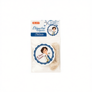 Etichette Pendenti Ilan per Prima Comunione, Design per Ragazzi con Cordoncino 29209 - Product Image 1