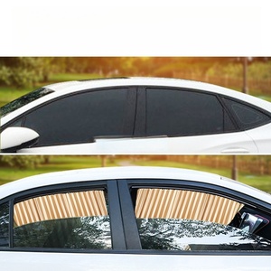 Magnets Car Sunshade Curtain Universal Side <b>Window</b> <b>Shades</b> Curtains for Car Front Rear <b>Window</b> Film Heat Insulation - Product Image 5