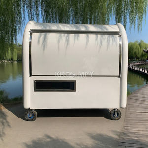 Mini camion de crème glacée rapide, chariot mobile de café et hot-dogs, chariot extérieur avec congélateur, camiones de comida, remorque alimentaire avec cuisine complète - Product Image 2