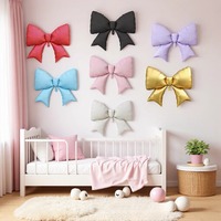 Ballons en feuille métallisée en forme de nœud papillon, nouveau design, pour la décoration de fêtes, mariages, événements intérieurs et extérieurs, fournitures de ballons