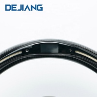Volant personnalisé en cuir perforé noir avec fibre de carbone et LED pour BMW F10 F30 F31 F32 F20 E92 E60 X6 E71 X5 E70 M3 M4 M5