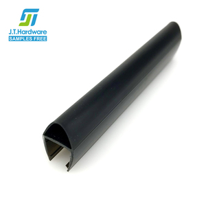 Bathroom Accessories Frameless Glass Shower <strong>Door</strong> Waterproof Black Plastic <strong>PVC</strong> <strong>Sealing</strong> <strong>Strip</strong> - Product Image 1
