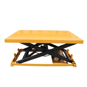 1 م 2 م <span class=keywords><strong>3</strong></span> م هيدروليكي منصة رفع مقص كهربائي منصة طاولة كبيرة مع عجلات - Product Image 4