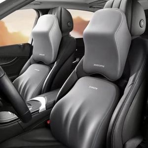 Coussin de soutien lombaire et cervical universel pour voiture, confortable, avec ventilation, refroidissement et massage, en polyester - Product Image 4