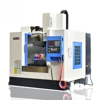 Fresadora CNC Vertical de 5 Ejes HongXI VMC850 con Husillo BT40, Alta Resistencia, Capacidad para 24 Herramientas, Alta Precisión, Control CNC FANUC