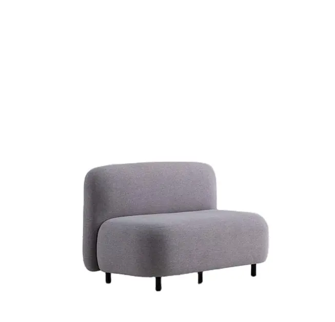 Nordic Witte Modulaire Sectionele Sofa Nieuw Ontwerp Loveseat High Fashion Unieke Love Seat Couch Groothandel Meubelfabriek