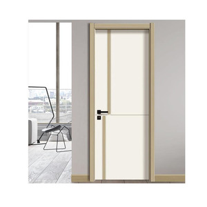 Puertas de PVC de diseño único para habitaciones, puertas de madera para Puja, en Nigeria - Product Image 2