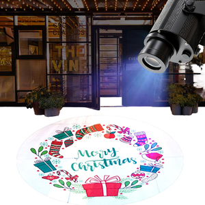 Projecteur de logo personnalisé gratuit, éclairage publicitaire, 60W/100W/150W, lampe de projection murale LED, étanche IP67, HD et lumineuse - Product Image 1