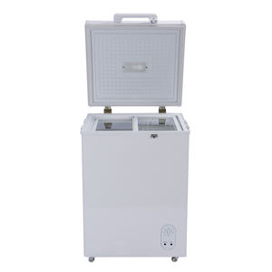 Congélateur coffre <span class=keywords><strong>solaire</strong></span> <span class=keywords><strong>12</strong></span>/24/220 <span class=keywords><strong>volts</strong></span>, panneau <span class=keywords><strong>solaire</strong></span> à entraînement direct, réfrigérateur alimenté par batterie, réfrigérateur 100L avec affichage numérique - Product Image 3