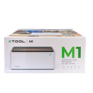 เครื่องแกะสลักและตัดด้วยเลเซอร์ XTool M1 10W 2-in-1 ความแม่นยำสูง พร้อมกล้องอัจฉริยะ สำหรับไม้ กระดาษ หนัง รองรับไฟล์ DXF - Product Image 1