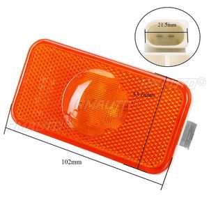 ไฟเลี้ยวข้างรถบรรทุก 24V 4LED สีเหลืองอำพัน สำหรับรถบรรทุกวอลโว่ ซีรีส์ FH/FM/FL - Product Image 6