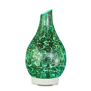 Nuevo Difusor de Aroma de Vidrio de 100 ml con Luz LED, Humidificador Eléctrico Tipo Niebla para Uso Doméstico y Comercial con Función de Temporizador - Product Image 1