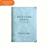 Journal de gratitude et de bien-être émotionnel A5 personnalisable avec logo, rechargeable, couverture souple en PU, vente en gros OEM/ODM