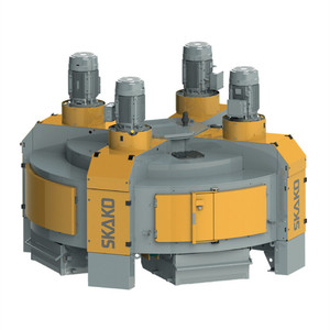 Bétonnière vibrante Skako 375, hauteur de décharge 12 m, puissance de agitation 0,45 m³/min, couleur jaune - Product Image 2