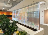 P40 Étanche haute résolution HD œil nu LED écran flexible écran cristal transparent pour la publicité scène publier