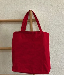 ถุงผ้าฝ้ายนำกลับมาใช้ใหม่ได้ สีตามสั่ง ย้อมสี เป็นมิตรกับสิ่งแวดล้อม ถุงช้อปปิ้ง ผ้าทนทาน 150-230 GSM ป้องกันการซีดจาง ขายส่งจำนวนมาก - Product Image 2