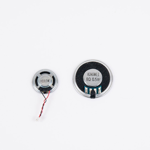 30mm Micro Speaker 0.5W 8ohm Full Range Acoustic Component Mylar Speaker Metal Shell