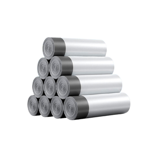 Bolsa de Vacío Negra de PE Reciclable de 30-35 Galones-20 Libras Resistente a Desgarros con Asa de Mano para Contenedor Exterior - Product Image 5