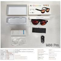 Lunettes intelligentes de cyclisme M88 Pro pour hommes et femmes avec caméra 5MP, batterie 290 mAh, connexion Wi-Fi, vidéo, photo et traduction IA