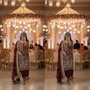 Lehenga Choli en soie blanche Maruti Fashion, vêtement de mariage élégant avec des bordures fantaisie pour les fêtes, taille unique, 950g - Product Image 2